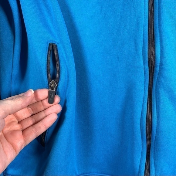 Champion full zip athletic jacket XL blue - Picture 9 of 9